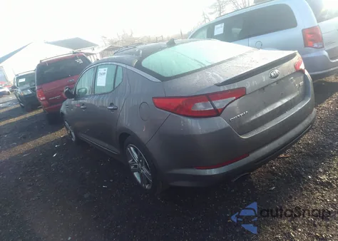 2013 Kia Optima Sx z USA, uszkodzony, nr VIN 5XXGR4A6XDG161815
